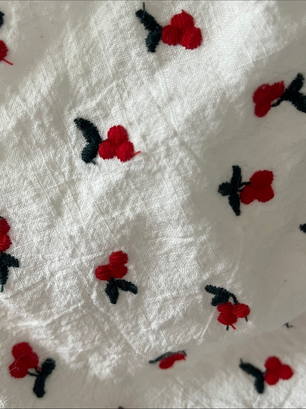 Zara embroidered cherry Dress 🍒 - Picture 14 of 14